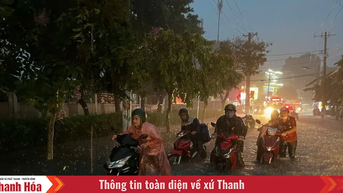 អាកាសធាតុថ្ងៃទី ១០ ខែកញ្ញា៖ ភាគខាងជើង និង Thanh Hoa មានភ្លៀងធ្លាក់ កន្លែងខ្លះមានភ្លៀងធ្លាក់ខ្លាំង