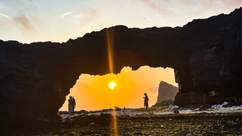 Cổng Tò Vò ở đặc khu Lý Sơn là di tích quốc gia