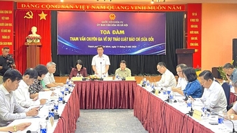 Tham vấn chuyên gia về dự thảo Luật Báo chí (sửa đổi)