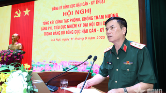 គណៈកម្មាធិការបក្សនៃអគ្គនាយកដ្ឋានភស្តុភារ និងវិស្វកម្ម៖ ដំណោះស្រាយជាច្រើនក្នុងការទប់ស្កាត់ និងប្រឆាំងអំពើពុករលួយ កាកសំណល់ និងអវិជ្ជមាន