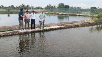 វគ្គបណ្តុះបណ្តាលការចិញ្ចឹមត្រីនៅភូមិសិប្បកម្ម Hoi Am ដល់សិស្សចំនួន ៥០នាក់។