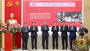 [រូបថត] ពិធីសម្ពោធគេហទំព័ររបស់បក្សកុម្មុយនិស្តវៀតណាម - សមាជជាតិលើកទី១៤