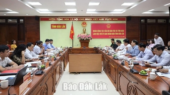 Bộ Dân tộc và Tôn giáo làm việc với UBND tỉnh Đắk Lắk