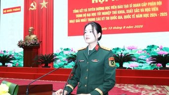 Thượng úy Nguyễn Thúy Nhường: "Hạt giống đỏ" của Học viện Quân y