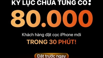 iPhone 17 រាប់​សែន​គ្រឿង​ត្រូវ​បាន​គេ​បញ្ជា​ទិញ​នៅ​ប្រទេស​វៀតណាម ទាមទារ​ឡើង​យ៉ាង​ខ្លាំង
