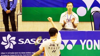 Cựu tay vợt cầu lông số 1 thế giới bất ngờ xuất hiện tại Vietnam Open