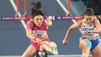 Đường chạy 100m rào quy tụ những mỹ nhân điền kinh