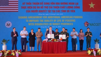បញ្ចប់ការព្យាបាលលើផ្ទៃដី ៦ ហិកតា ដែលបំពុលដោយឌីអុកស៊ីត នៅអាកាសយានដ្ឋាន Bien Hoa ក្រោយរយៈពេល ៦ ឆ្នាំ