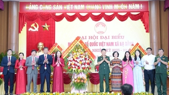 Đại hội Mặt trận Tổ quốc xã Hạ Bằng lần thứ I thành công tốt đẹp