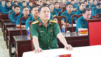 Bộ tư lệnh TP Hồ Chí Minh huấn luyện tập trung nâng cao Đại đội dân quân thường trực