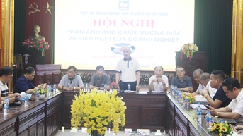 Hiệp hội Doanh nghiệp nhỏ và vừa tỉnh tiếp thu ý kiến phản ánh doanh nghiệp