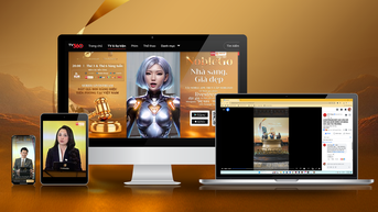 Livestream đặt giá bất động sản lên sóng truyền hình quốc gia