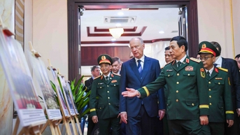 Đại tướng Phan Văn Giang tiếp Trợ lý Tổng thống, Chủ tịch Hội đồng Biển Liên bang Nga