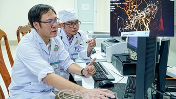 Bệnh viện Đa khoa Cà Mau nâng cao khả năng điều trị đột quỵ