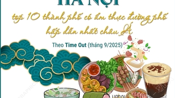 ហាណូយ - ទីក្រុងកំពូលៗដែលមានអាហារតាមផ្លូវទាក់ទាញបំផុតនៅអាស៊ី