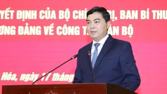 Ông Nguyễn Hoài Anh giữ chức Phó Bí thư Tỉnh ủy Thanh Hóa