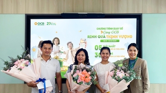 ប្រកាសលទ្ធផលចាប់ឆ្នោតចុងក្រោយនៃកម្មវិធី "ទទួលអំណោយដ៏រុងរឿងជាមួយ OCB"