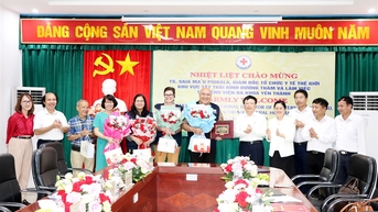 Giám đốc Tổ chức Y tế thế giới khu vực Tây Thái Bình Dương làm việc tại Nghệ An