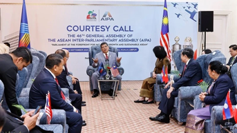 Chủ tịch Hạ viện Malaysia tiếp các Trưởng Đoàn Nghị viện thành viên AIPA