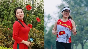 Mẹ đảm ở Hà Nội giảm 10kg nhờ chạy bộ, mỗi lần xỏ giầy như được đi du lịch