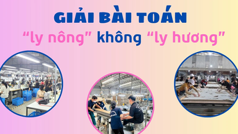 Giải bài toán “ly nông” không “ly hương”