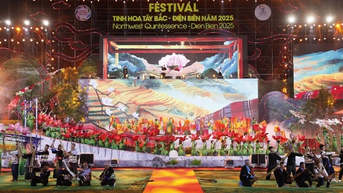 Khai mạc Festival Tinh hoa Tây Bắc - Điện Biên năm 2025