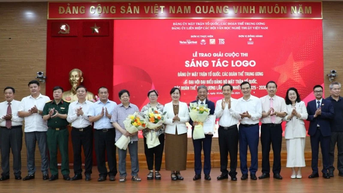 Trao giải Cuộc thi sáng tác Logo Đảng bộ Mặt trận Tổ quốc, các đoàn thể Trung ương