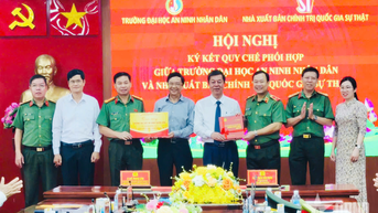 Ký kết quy chế phối hợp về tuyên truyền bảo vệ an ninh quốc gia