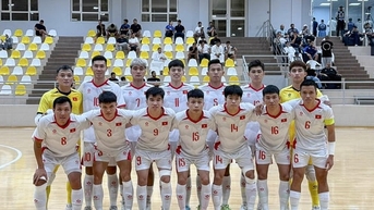 Đội tuyển futsal Việt Nam quyết tâm thắng cả 3 trận ở vòng loại châu Á