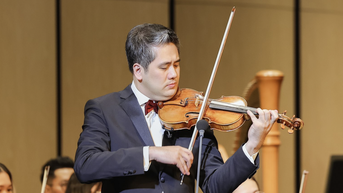NSND Bùi Công Duy và Lương Khánh Nhi diễn trong hoà nhạc 'Vivaldi & Beethoven'