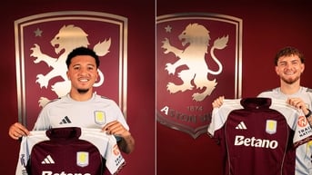 Aston Villa nổ 2 bom tấn Jadon Sancho và Elliott