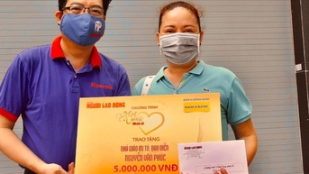 “Mai Vàng nhân ái” thăm Nhà giáo ưu tú Nguyễn Văn Phúc và Nghệ sĩ Xuân Hiểu