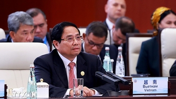 Hội nghị Thượng đỉnh SCO: Thủ tướng Phạm Minh Chính tiếp xúc lãnh đạo các nước