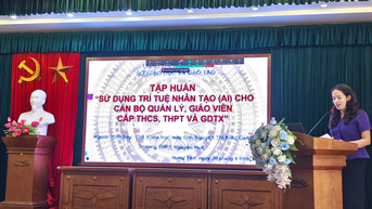 Hơn 15 nghìn cán bộ, giáo viên Hưng Yên được tập huấn ứng dụng AI