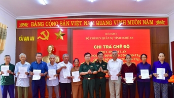 អ្នកទទួលផលគោលនយោបាយចំនួន 861 នាក់នៅខេត្ត Nghe An បានទទួលប្រាក់ឧបត្ថម្ភមួយដង យោងទៅតាមសេចក្តីសម្រេច 142, 62 និង 49 របស់នាយករដ្ឋមន្ត្រី។