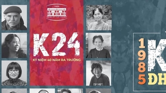 40 năm - cuộc hội ngộ nghệ thuật ấn tượng của cựu sinh viên mỹ thuật K24