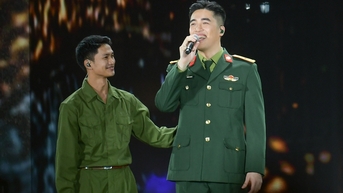 Vũ. khóc, Nguyễn Hùng tim muốn nảy ra khỏi lồng ngực khi hát hit Còn gì đẹp hơn ở V Fest