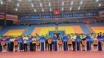 120 tay vợt xuất sắc tham gia giải bóng bàn các đội mạnh quốc gia 2025