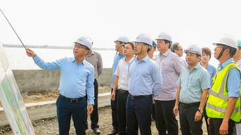 Chủ tịch UBND thành phố Phạm Đức Ấn kiểm tra các công trình, dự án trọng điểm trên địa bàn thành phố Đà Nẵng