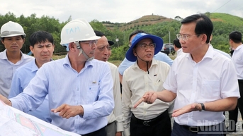 Đẩy nhanh tiến độ dự án cụm công nghiệp Đạ Huoai, Lâm Đồng