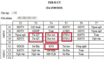 TPHCM: Phụ huynh bức xúc vì giờ học chính khóa bị 'cài cắm' nhiều môn tự nguyện