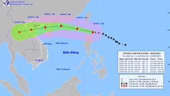 Chủ động ứng phó với siêu bão Ragasa từ sớm, từ xa