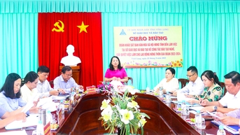 Khảo sát công tác đào tạo nghề, việc làm lao động nông thôn