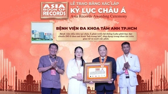 Lần đầu tiên Việt Nam được công nhận kỷ lục châu Á trong lĩnh vực IVF