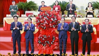 Chủ tịch Quốc hội dự Đại hội đại biểu Đảng bộ tỉnh Khánh Hòa lần thứ nhất