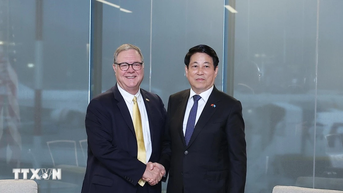 Chủ tịch nước Lương Cường tiếp Phó Thống đốc bang Washington