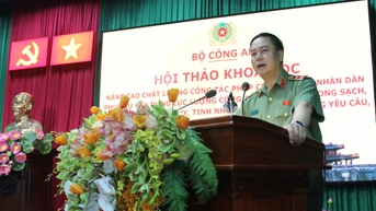 Nâng cao chất lượng pháp chế Công an nhân dân trong tình hình mới