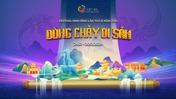 NINH BÌNH TỔ CHỨC FESTIVAL NINH BÌNH LẦN THỨ III NĂM 2024 VỚI CHỦ ĐỀ “DÒNG CHẢY DI SẢN”