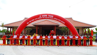 Đồng Tháp: Khánh thành dự án Khu lưu niệm Chi bộ An Nam Cộng sản Đảng