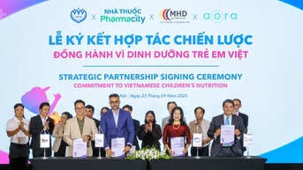 Ký kết hợp tác chiến lược bốn bên: Chung tay vì sức khỏe trẻ em Việt Nam